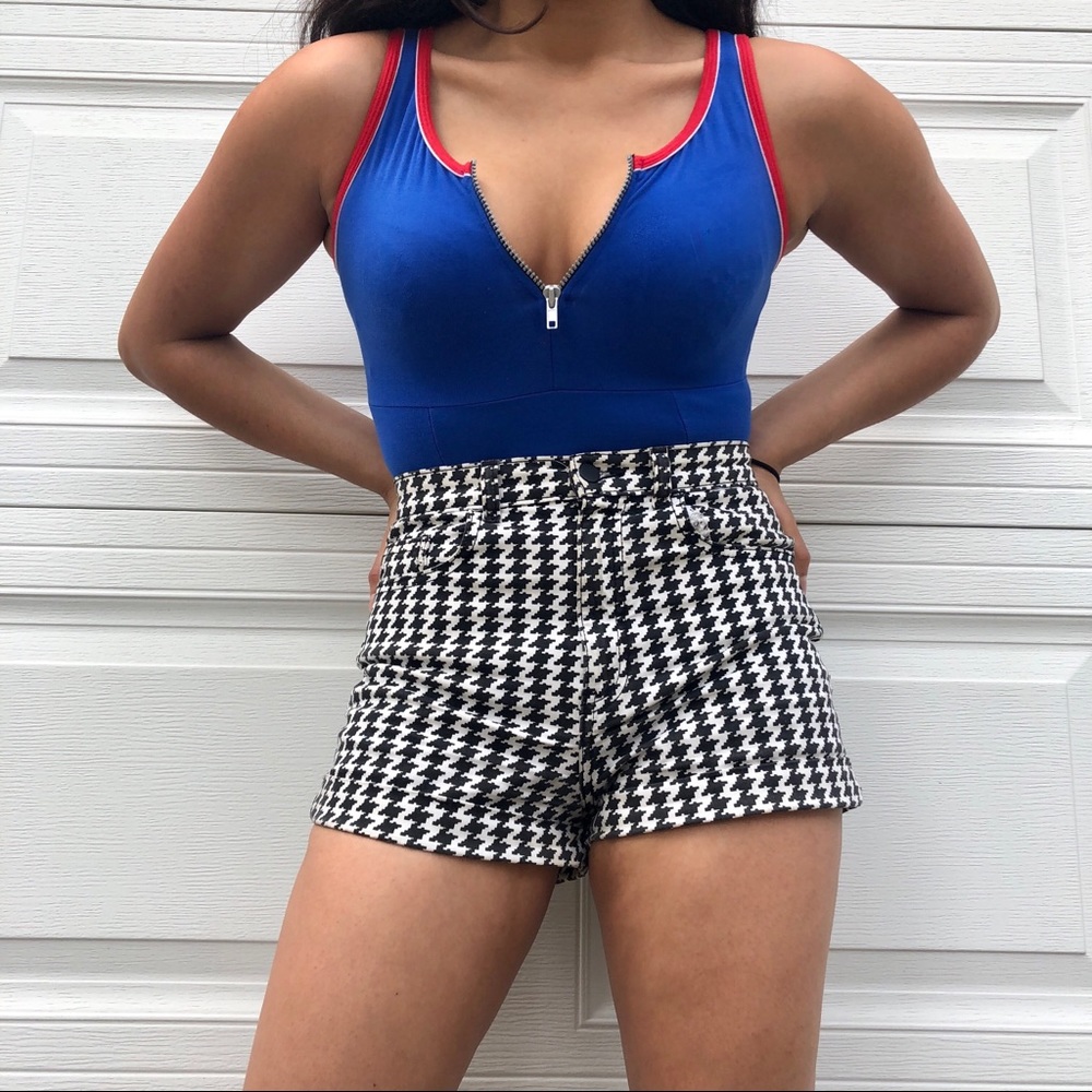Bodysuit with Zipper Detail